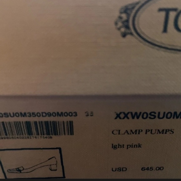 Tods light pink clump pumps - Picture 9 of 9